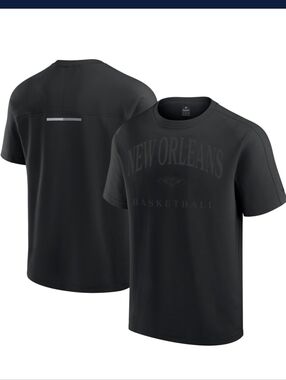 Men's Fanatics Black New Orleans Pelicans Flex Tri-Blend T-Shirt